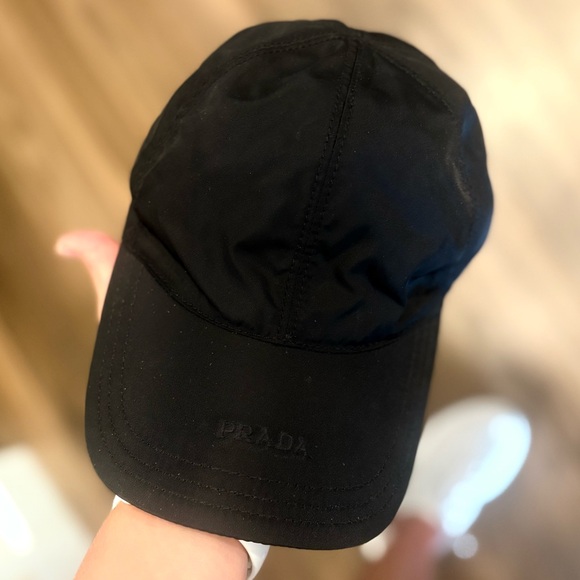PRADA Black Baseball Hat 🧢 - Picture 9 of 12